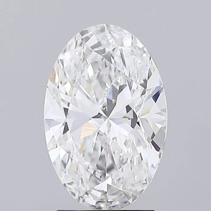 2.57ct Oval Lab Grown Diamond (Colour F, Clarity VS1, IGI)