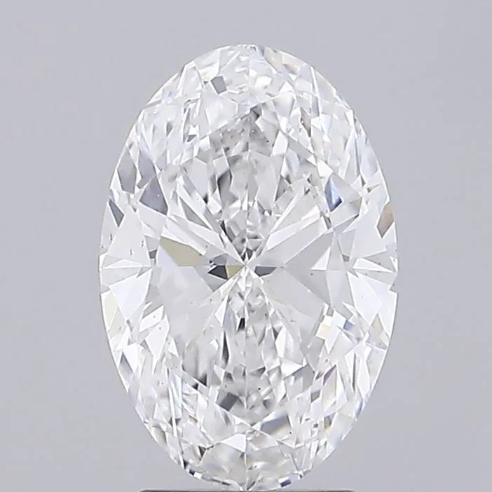 2.70ct Oval Lab Grown Diamond (Colour E, Clarity VS1, IGI)