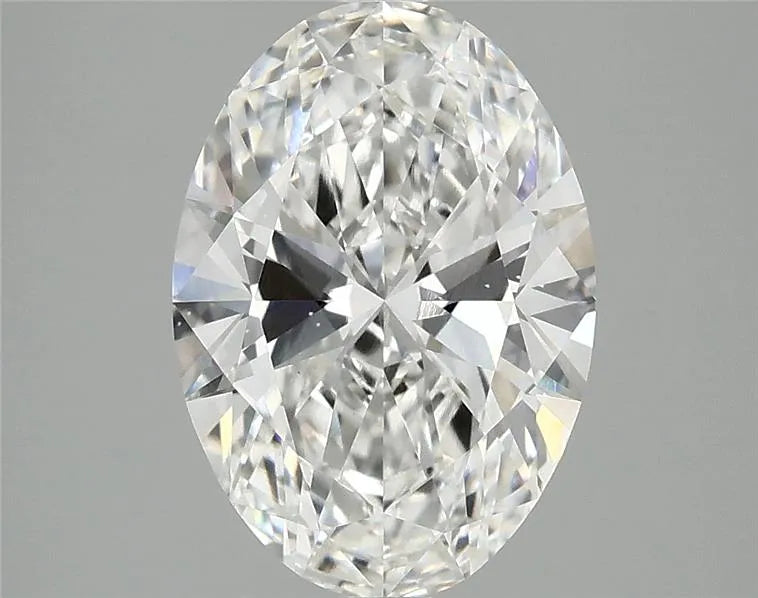 2.86ct Oval Lab Grown Diamond (Colour E, Clarity VS2, IGI Certified)