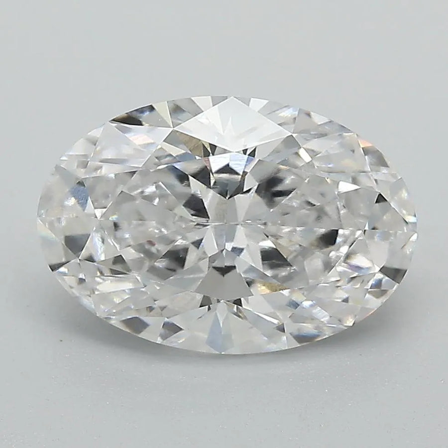 3.20ct Oval Lab Grown Diamond (Colour E, Clarity VS1, IGI Certified)