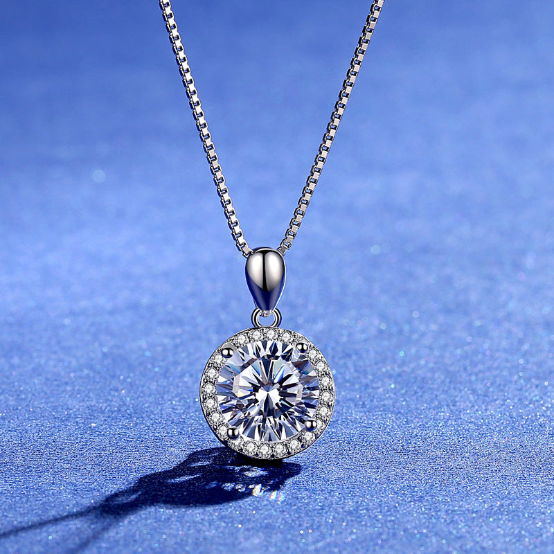 3ct Moissanite Necklace(011)