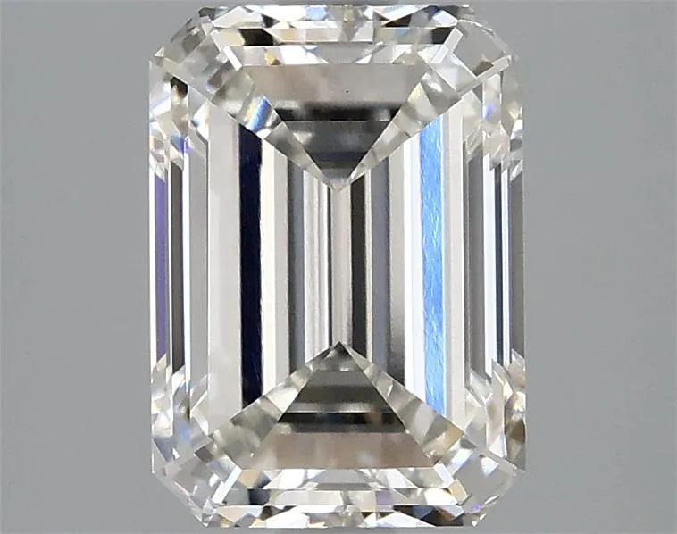 2.52ct Emerald Lab Grown Diamond (Colour F, Clarity VVS2, IGI Certified)