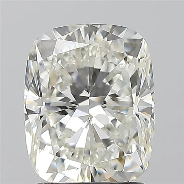 2.01ct Cushion modified Natural Diamond (Colour J, Clarity SI1, GIA Certified)