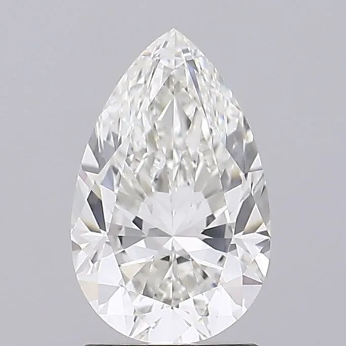 2.00ct Pear Lab Grown Diamond (Colour G, Clarity VVS2, IGI)