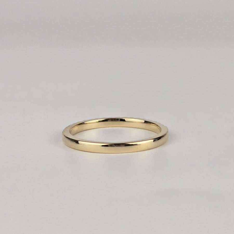 Title: Solid 14k Gold 8mm D VVS1 Moissanite Engagement Ring with Moissanite Side Stones and Half Eternity Wedding Band(RO654)