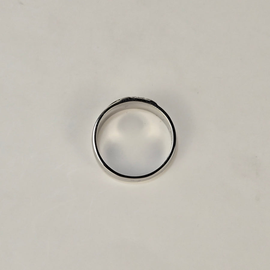 Platinum Lab Diamond Men's Band