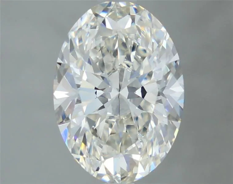 2.50ct Oval Lab Grown Diamond (Colour G, Clarity VVS2, Cut EX, IGI Certified)