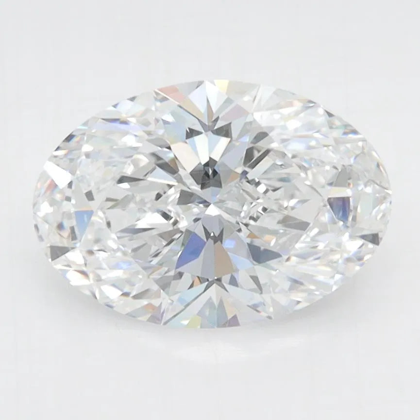 2.02ct Oval Lab Grown Diamond (Colour D, Clarity VVS1, IGI Certified)