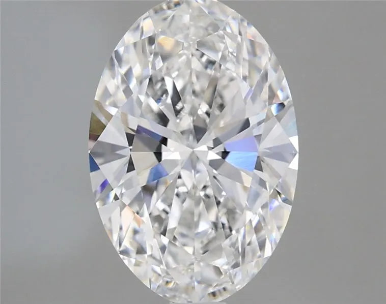 3.02ct Oval Lab Grown Diamond (Colour E, Clarity VVS2, IGI Certified)