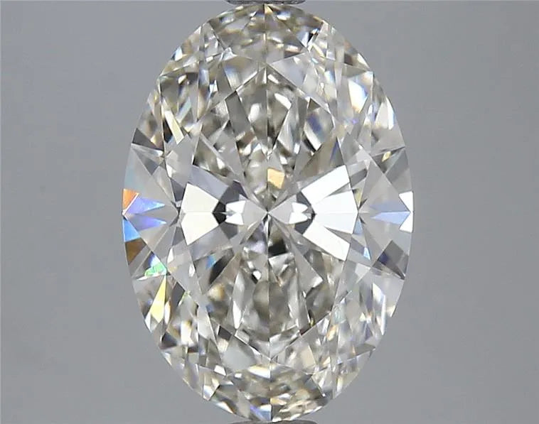 3.11ct Oval Lab Grown Diamond (Colour I, Clarity VVS2, IGI Certified)