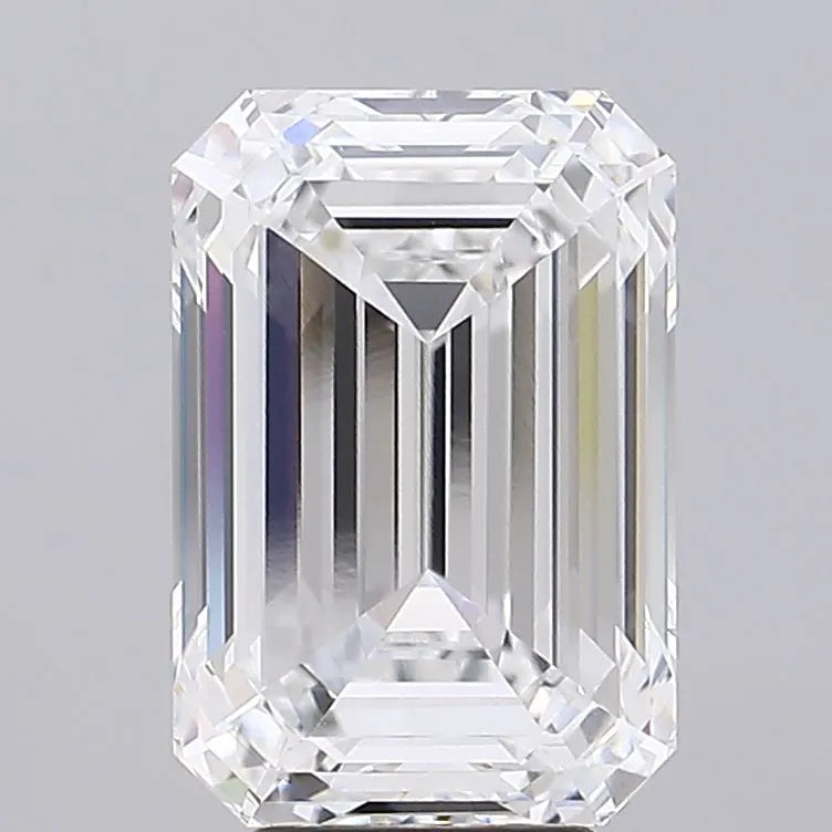 6.07ct Emerald Lab Grown Diamond (Colour E, Clarity VVS1, IGI Certified)
