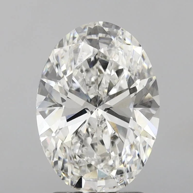 3.50ct Oval Lab Grown Diamond (Colour F, Clarity VS1, IGI)