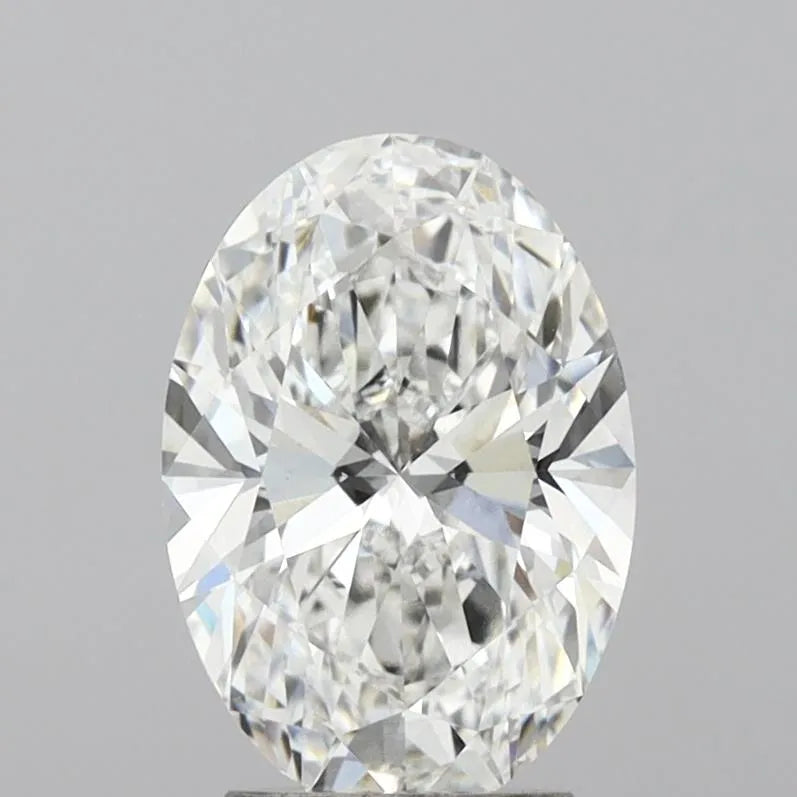 3.09ct Oval Lab Grown Diamond (Colour E, Clarity VVS2, IGI)