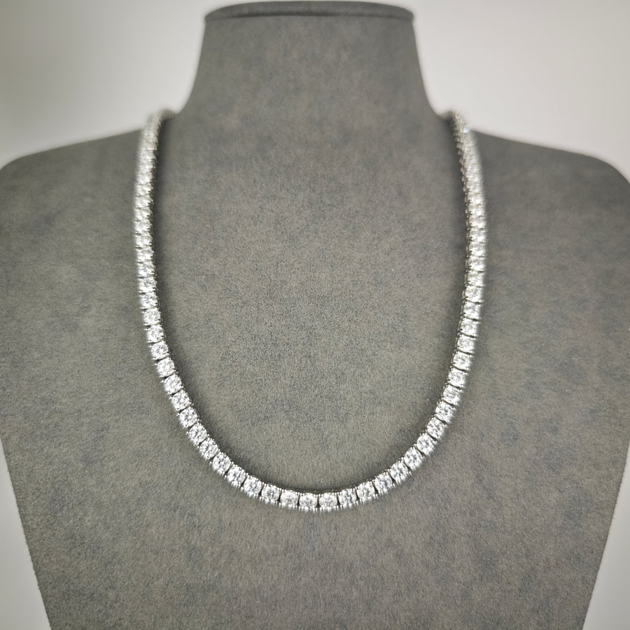 4mm Moissanite Tennis Chain