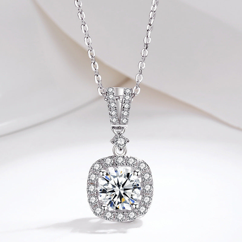 1ct Moissanite Necklace(049)