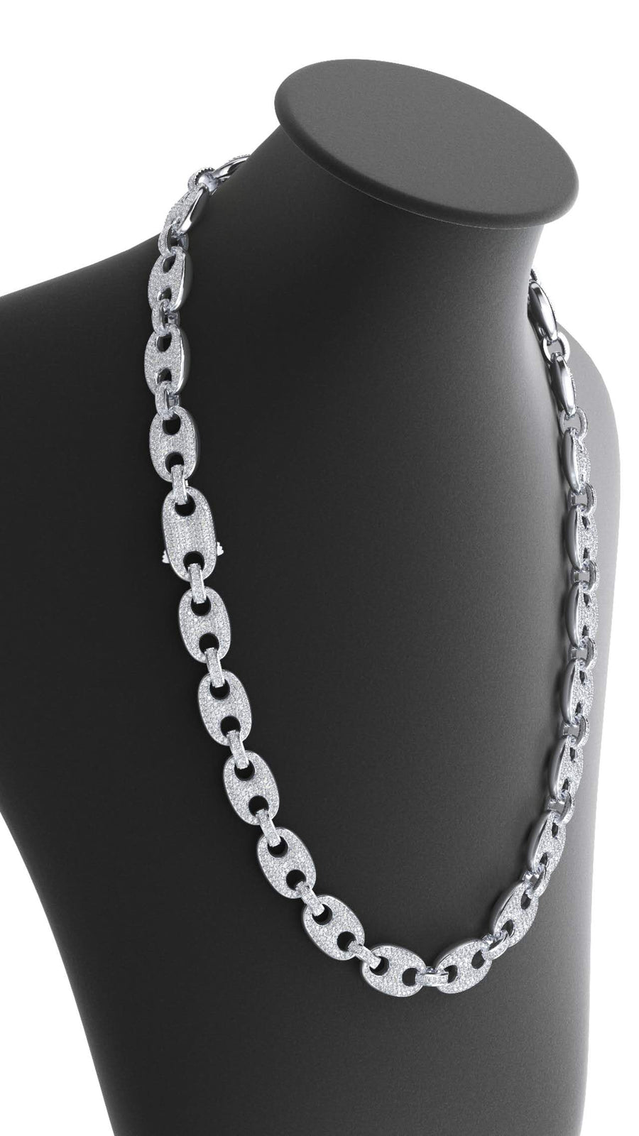 Moissanite Mariner Link Cuban Chain