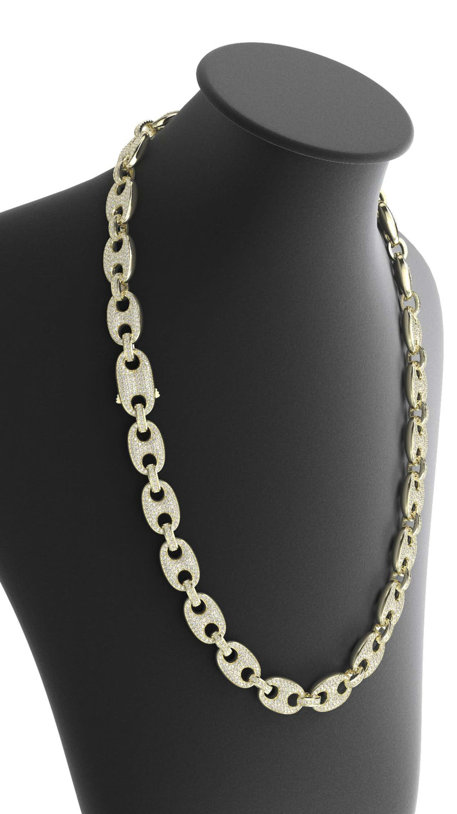 Moissanite Mariner Link Cuban Chain