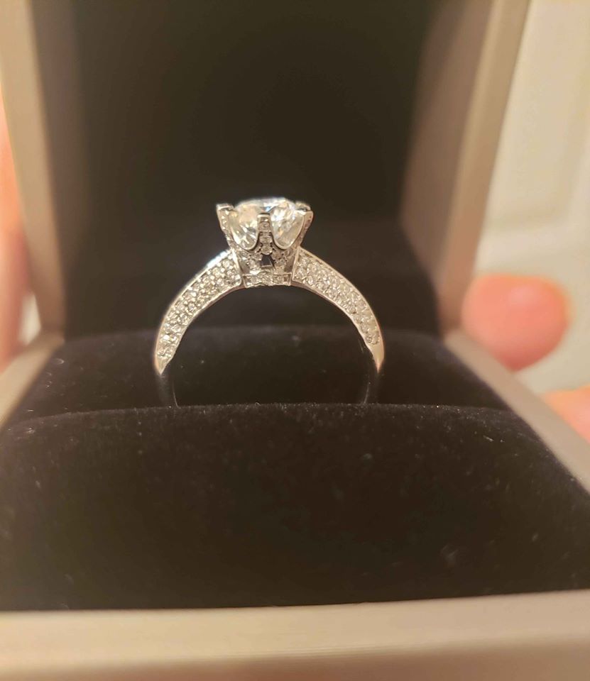 1ct Moissanite Ring (050)