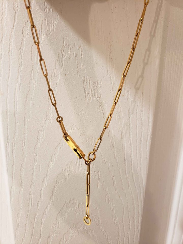 18k gold plated necklace