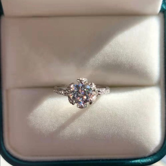 1ct Moissanite Ring